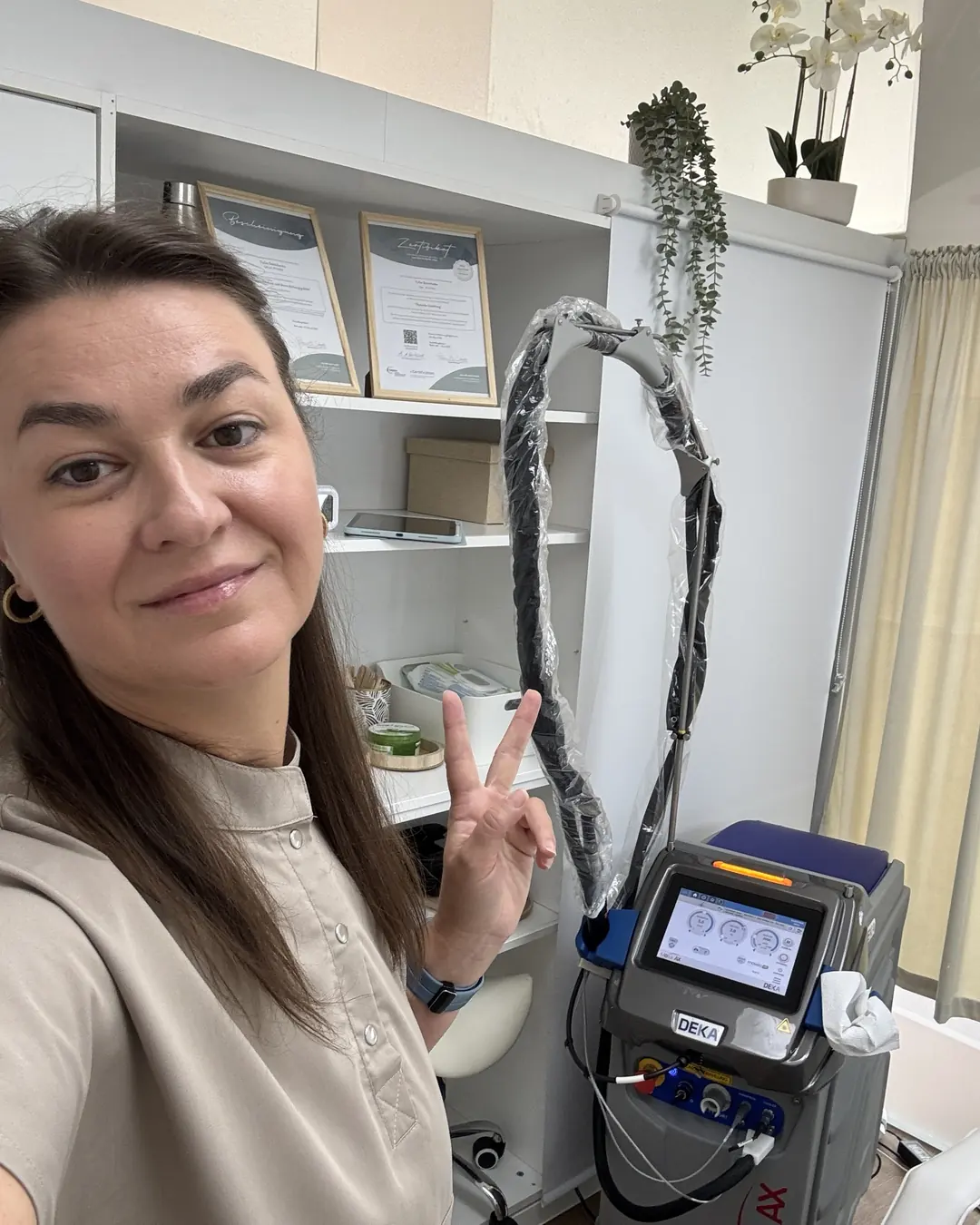 Yuliia Sorochenko, NiSV-zertifizierte Fachkraft für Laser-Haarentfernung in Weinstadt